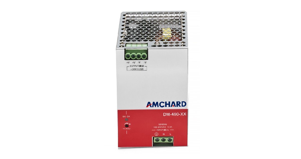 DM Series 75-960W (Single-phase DIN Rail Industrial Power Supply)